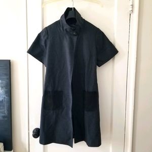 Designer jacket poncho